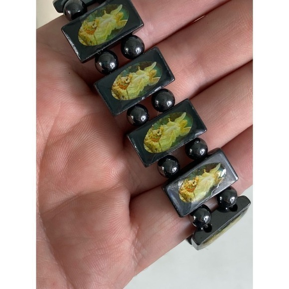 Metal Cross Bracelet & Magnetic Guardian Angel‎ Bracelet Lot Stylish Religious - Picture 3 of 7